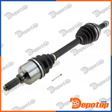Demi-Arbre de Transmission ATM gauche pour PEUGEOT | NPW-PE-093, T39173